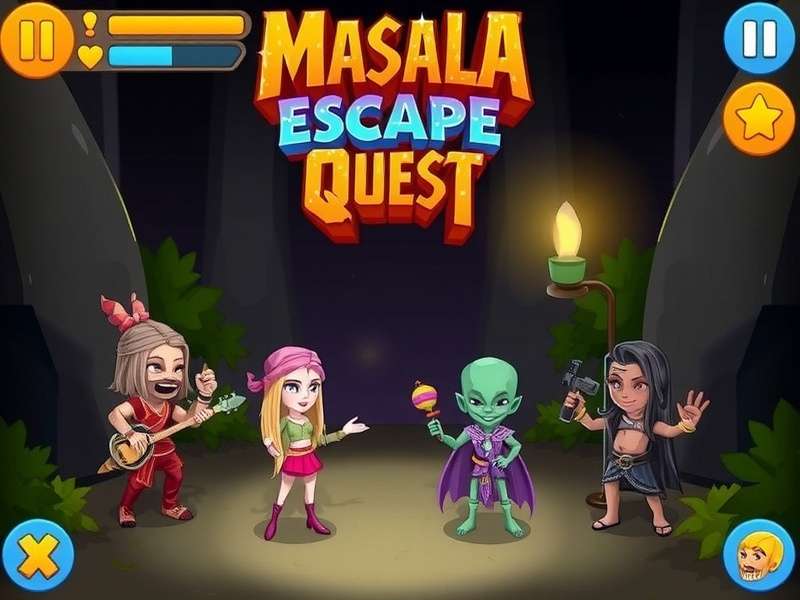Masala Escape Quest Gameplay Screenshot